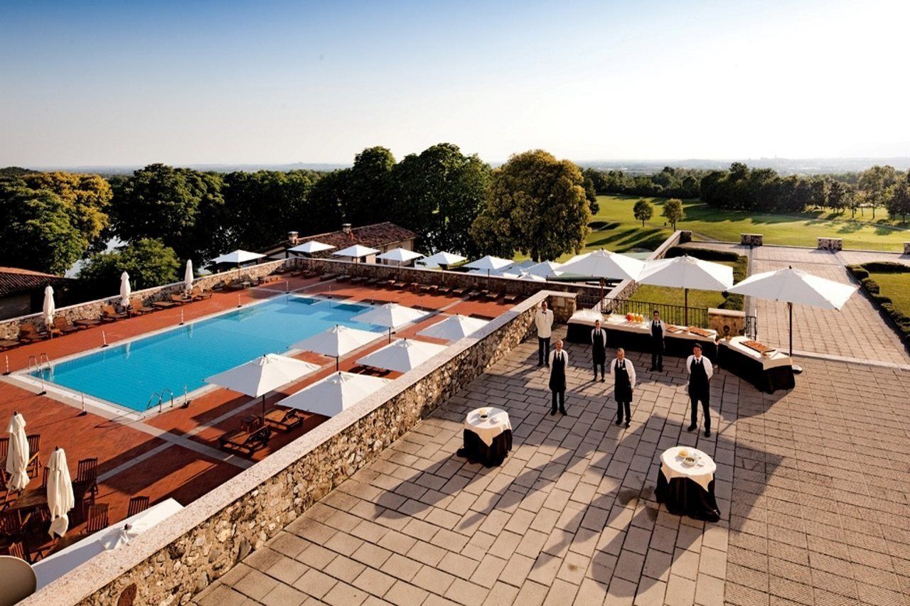 Palazzo Arzaga Hotel, Spa&Golf Resort Calvagese Della Riviera Esterno foto
